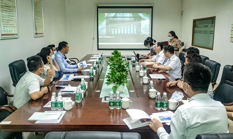 龙岗区委常委、组织部部长王清科一行调研走访必发888科技